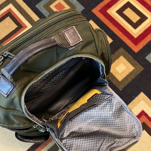 Tumi Alpha Bravo Kingsville Backpack - Olive - Picture 5 of 7